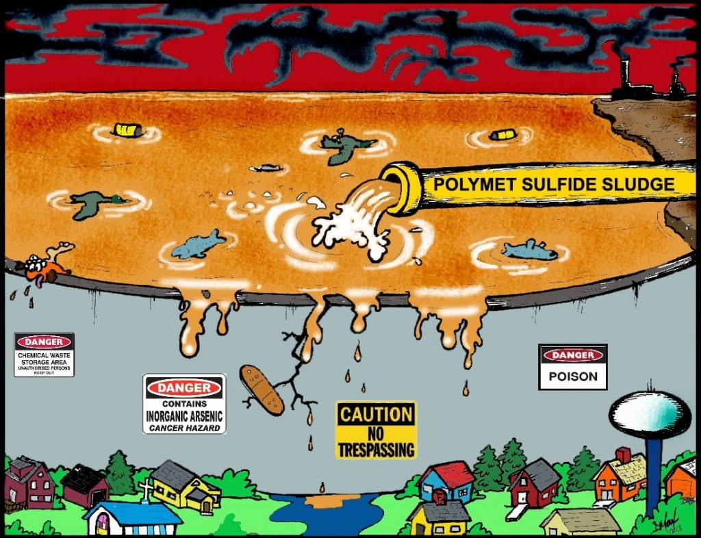 Polymet Eathen Dam Problem